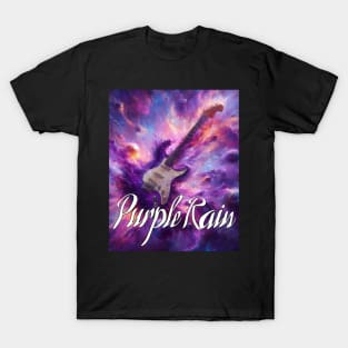 Prince Purple Rain guitar T-Shirt